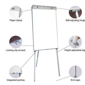 BD9131 Non Magnetic Flip Chart Stand